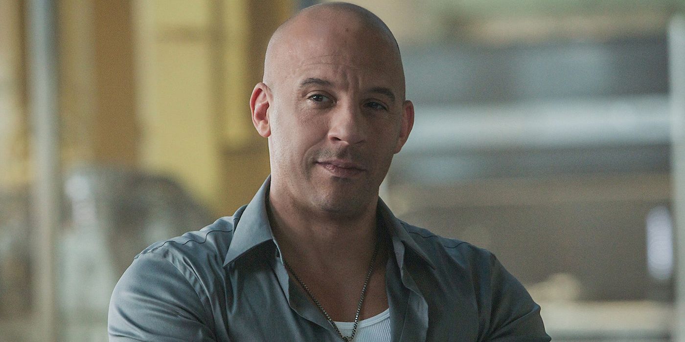 Vin Diesel smiles in Fast Five.