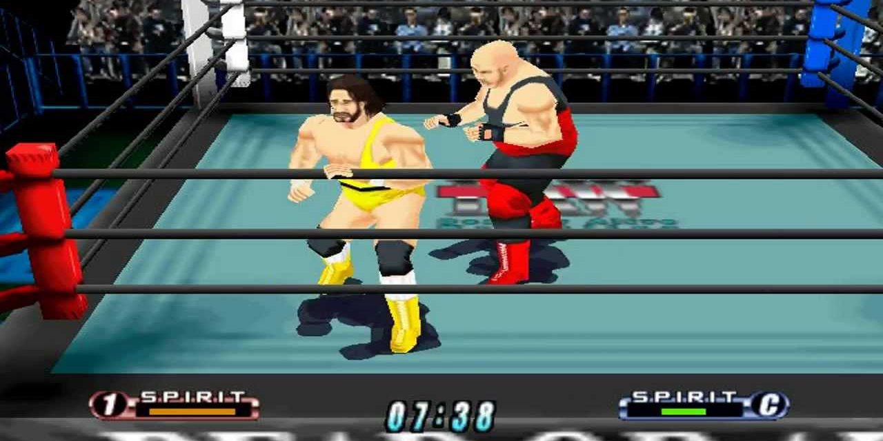 Action in Virtual Pro Wrestling
