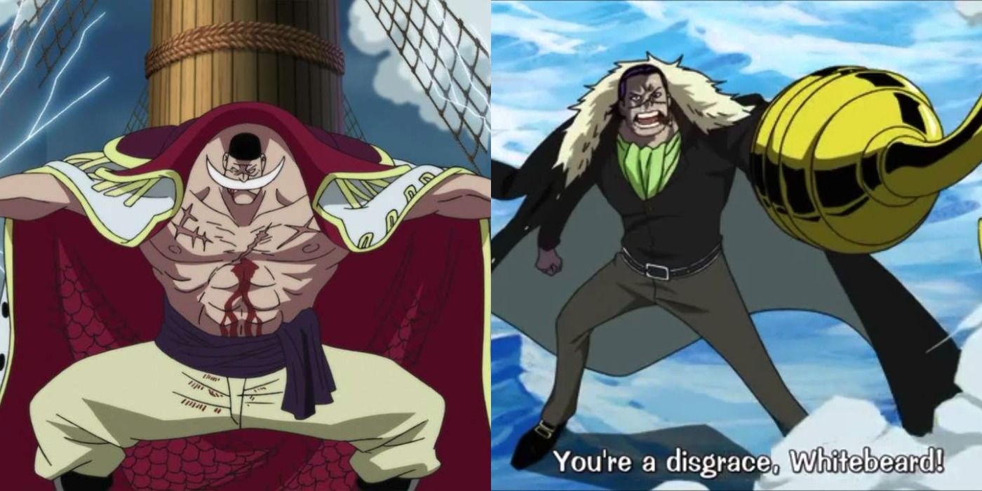 One Piece: 10 Best Rivalries From The Old Pirate Generations