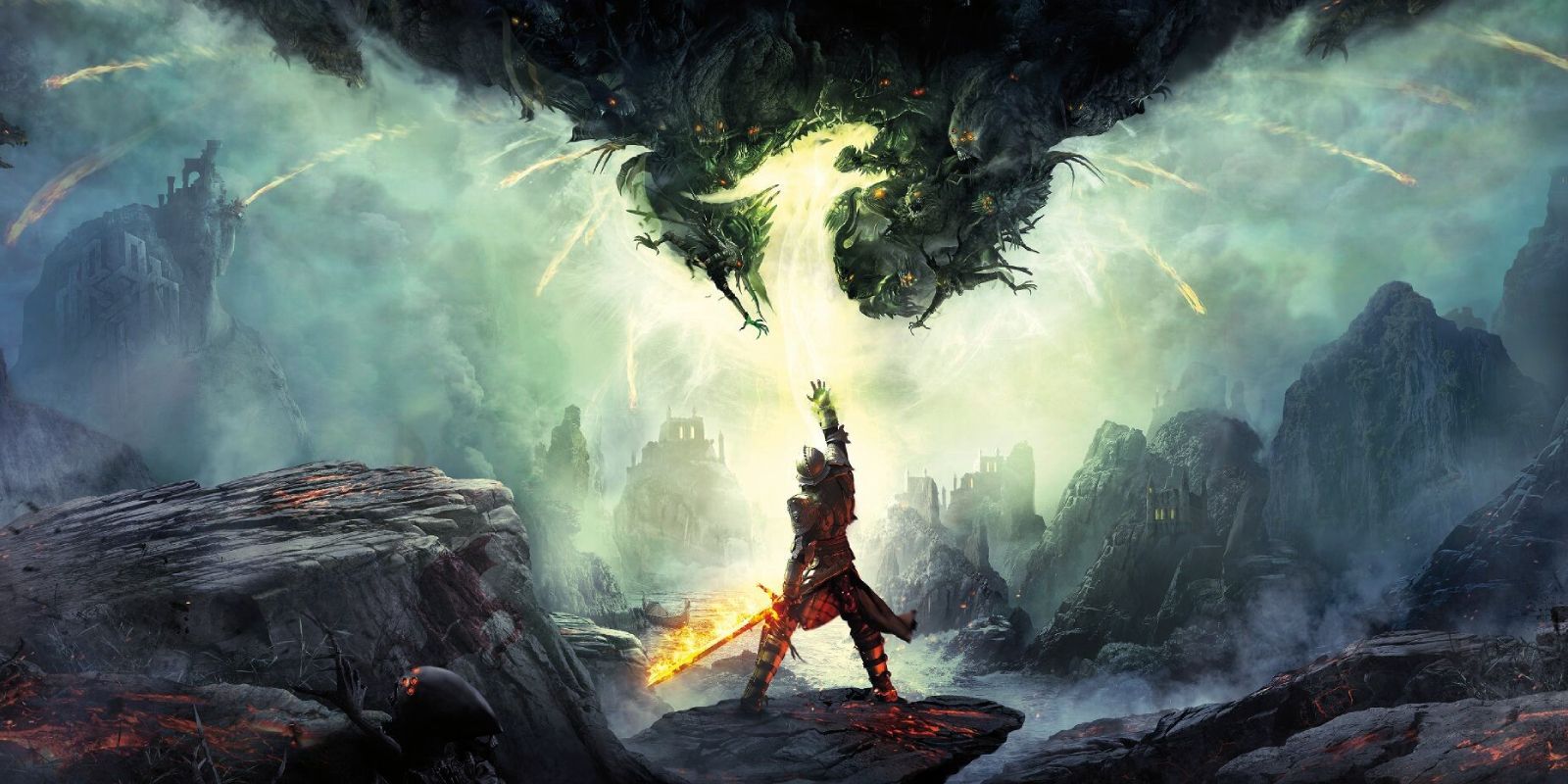The cover to Dragon Age: Inquisition.