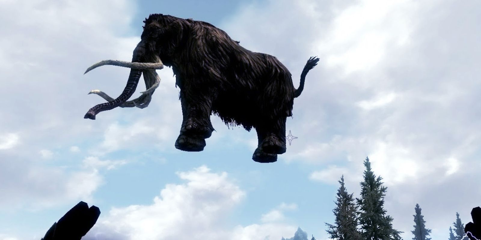 Why Flying Mammoths Are In Skyrim