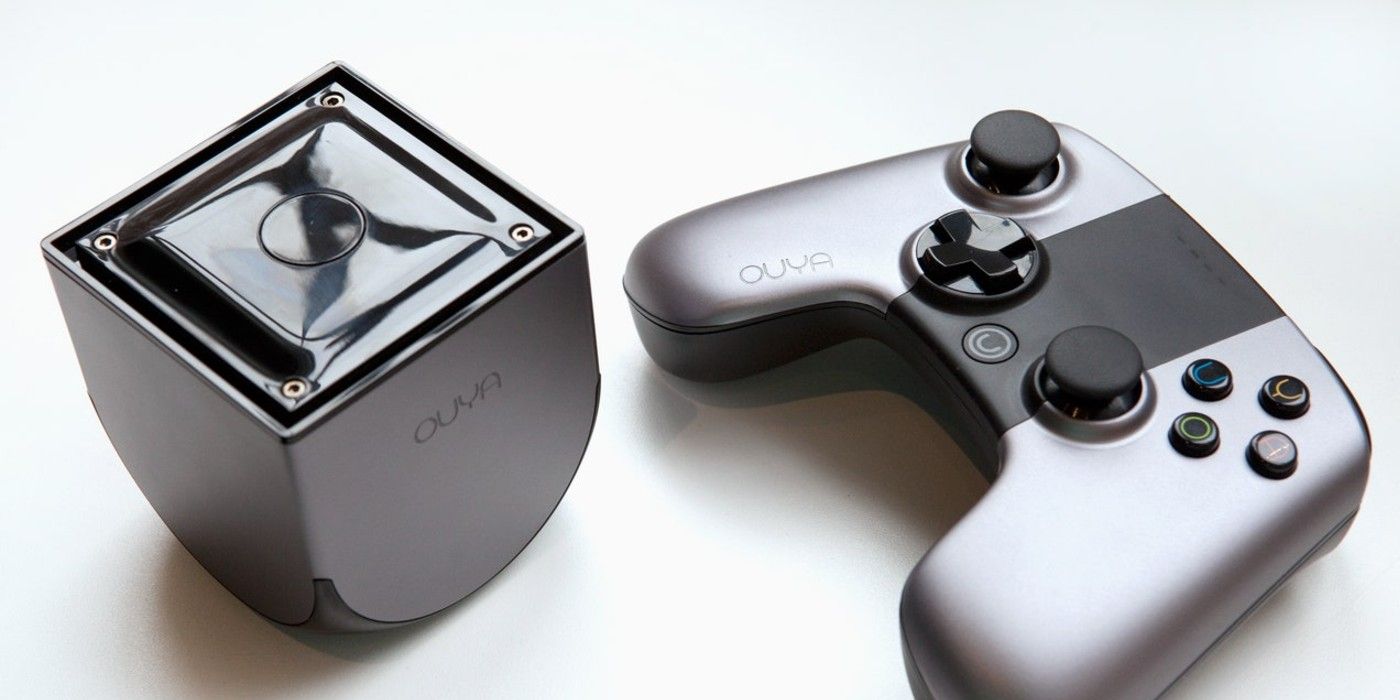 Why Gimmicky Consoles Like Amico And Playdate Won't Last - Ouya w Mini Consoles