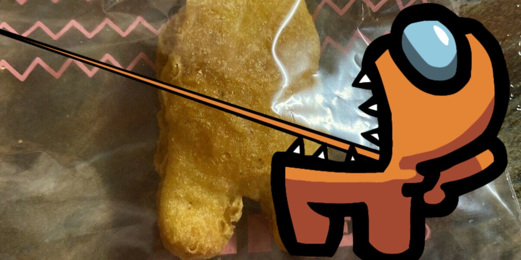 Is Someone Going To Eat The Among Us Chicken Nugget