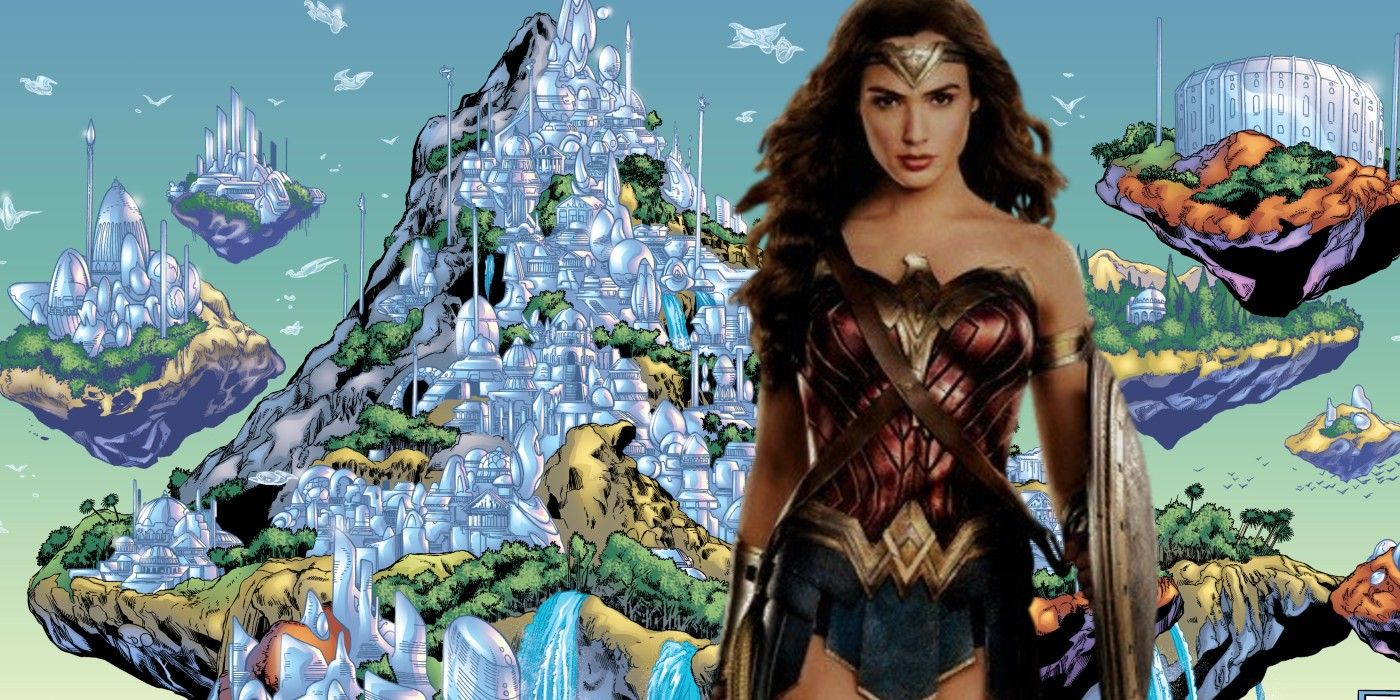 Wonder Woman's Themyscira is a Technological Utopia in the Comics