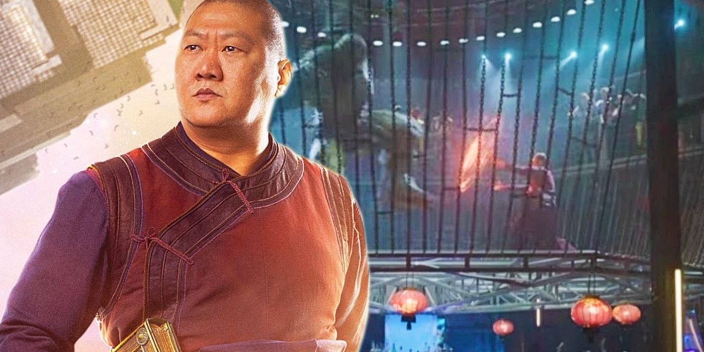 Wong in Doctor Strange and fighting Abomination in Shang-Chi