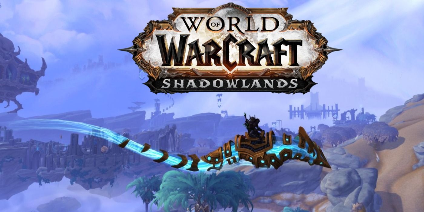 World Warcraft Flying Shadowlands