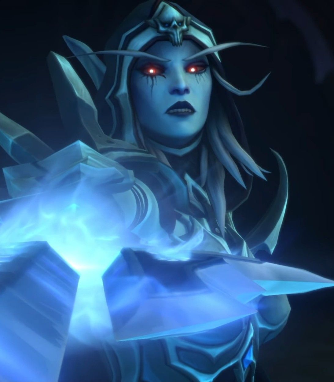 Sylvanas in the trailer for World of Warcraft: Shadowlands Update 9.1, Chains of Domination