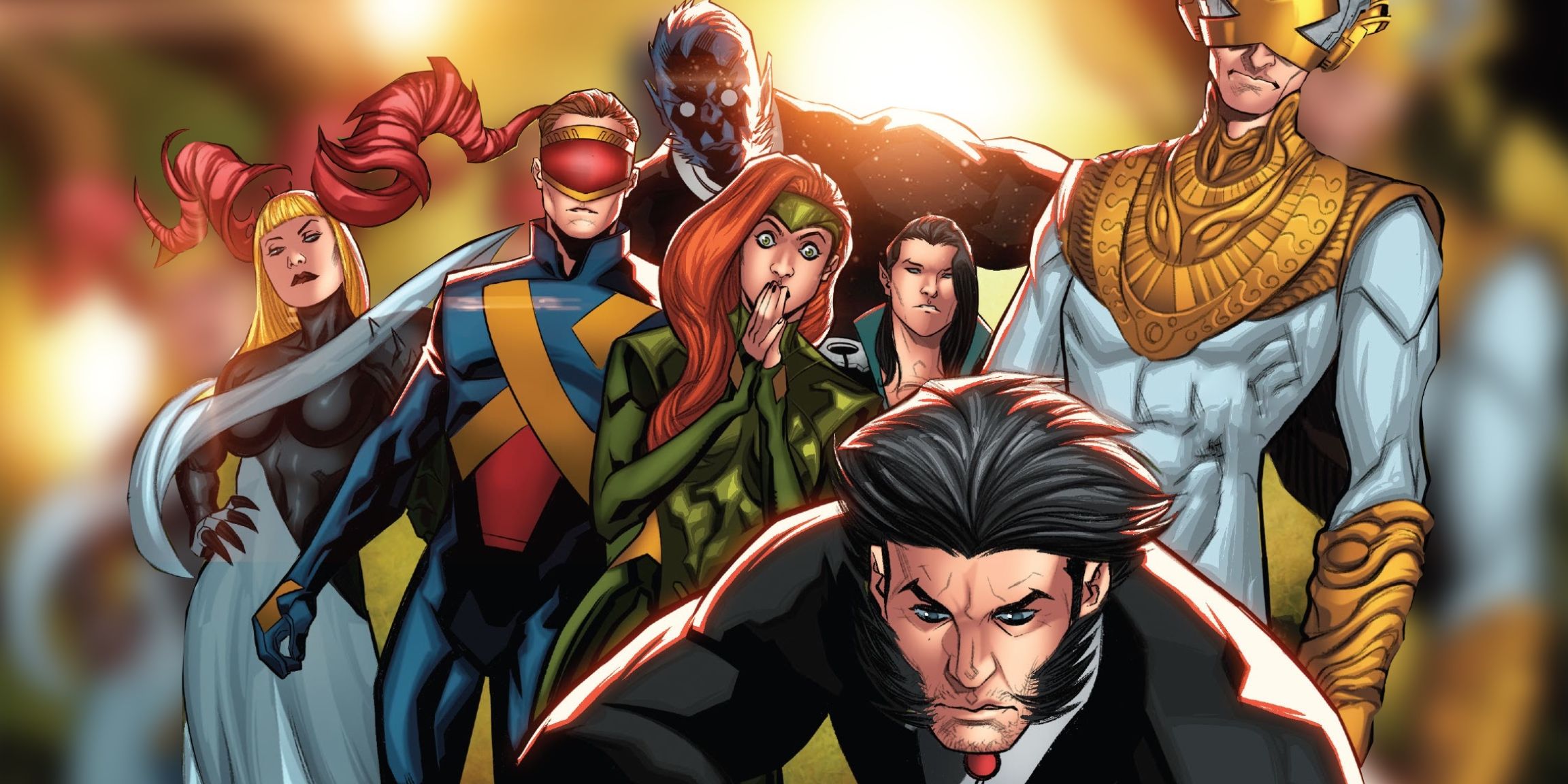 The X-Men gathered in Marvel comics