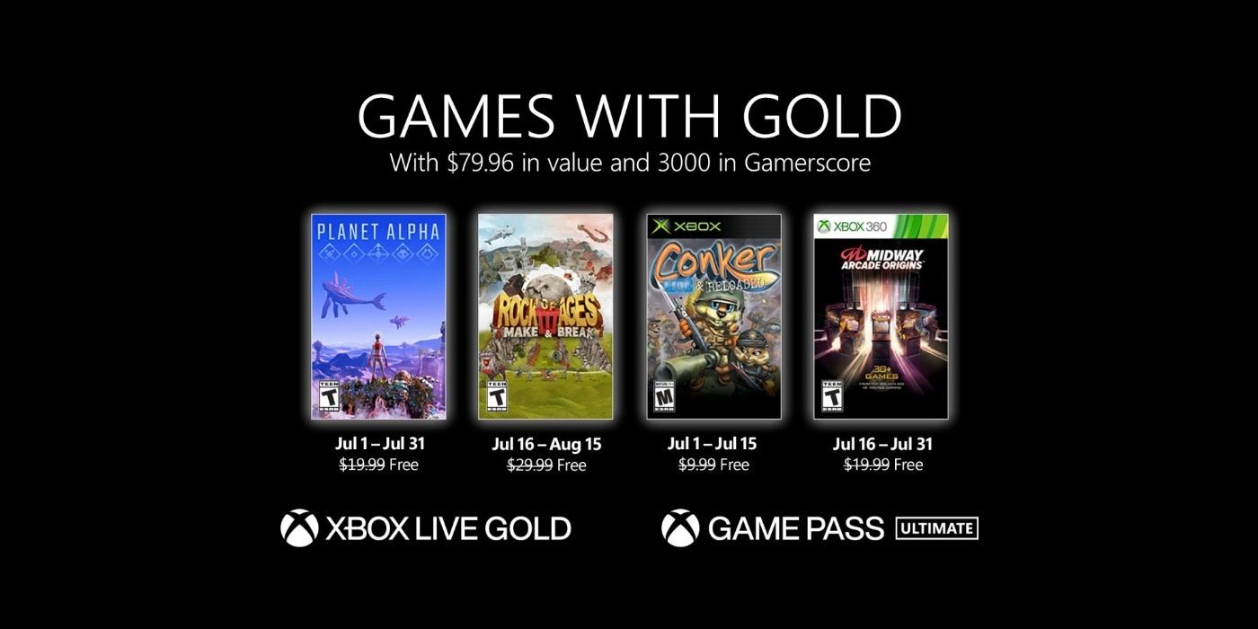 Xbox Games With Gold July 2021 Games – Free Games!