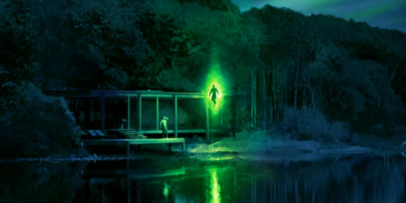 Zack Snyder Green Lantern John Stewart Landing Concept Art Header