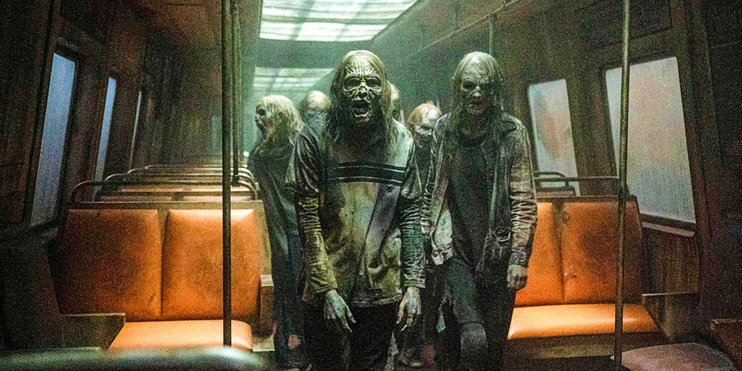 Walking Dead Season 11 Images Show Zombies Taking Over a Train