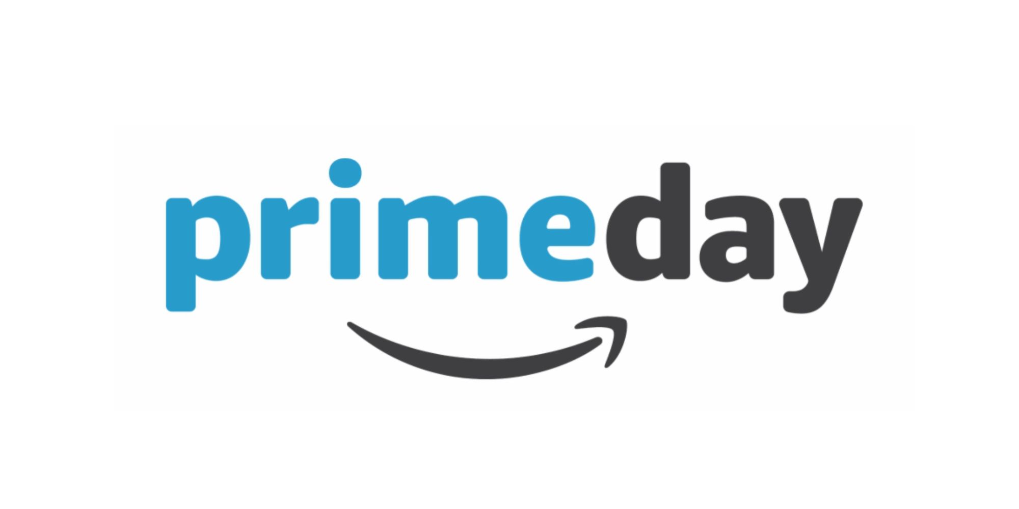 Amazon Prime Day logo on a white background