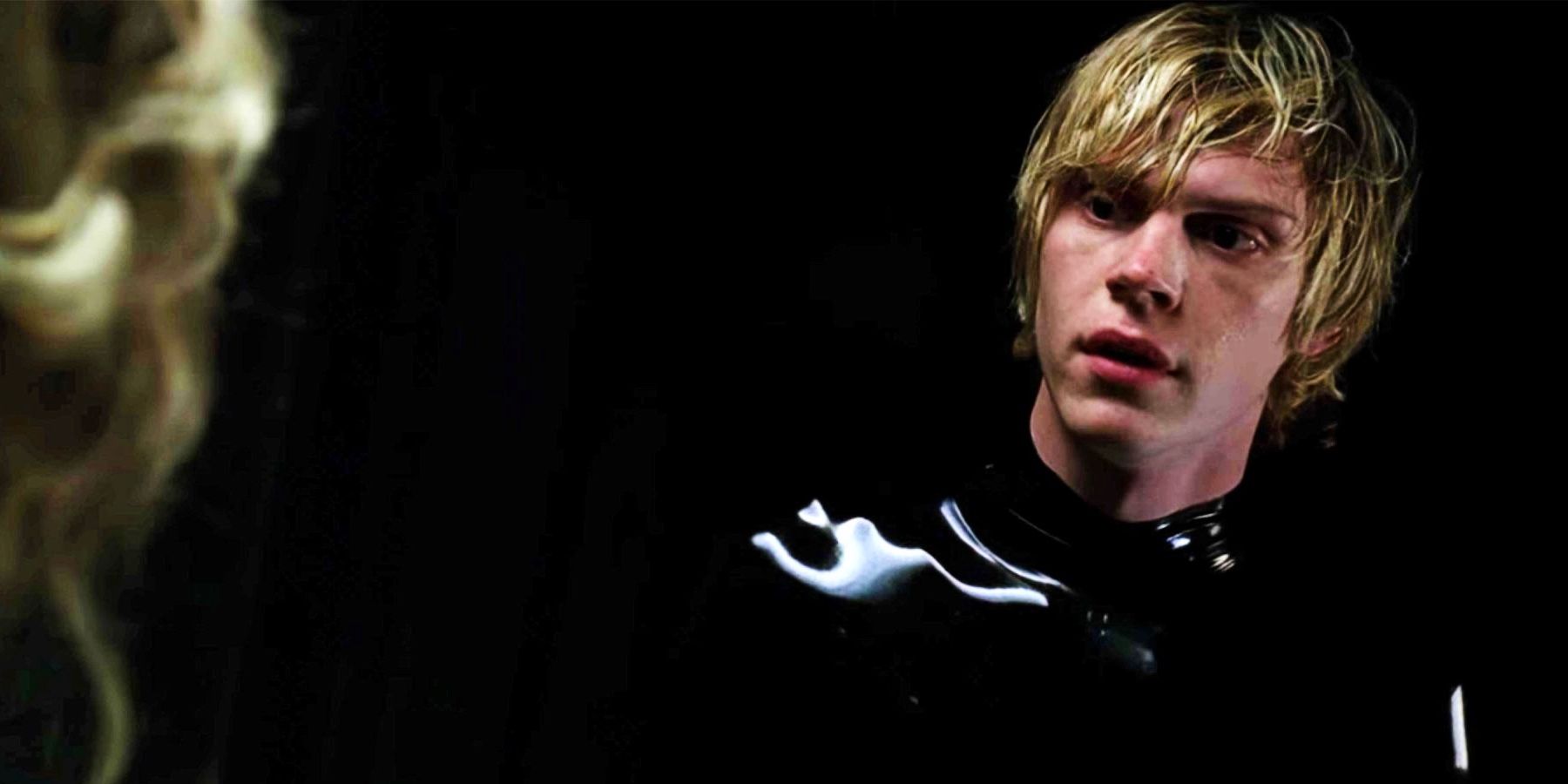 Tate Langdon dressed as the Rubberman in Murder House