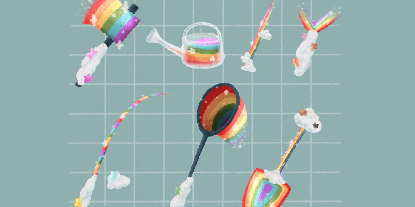 animal crossing rainbow tools
