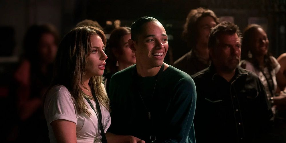 Ramon and Ally at concert in A Star is Born