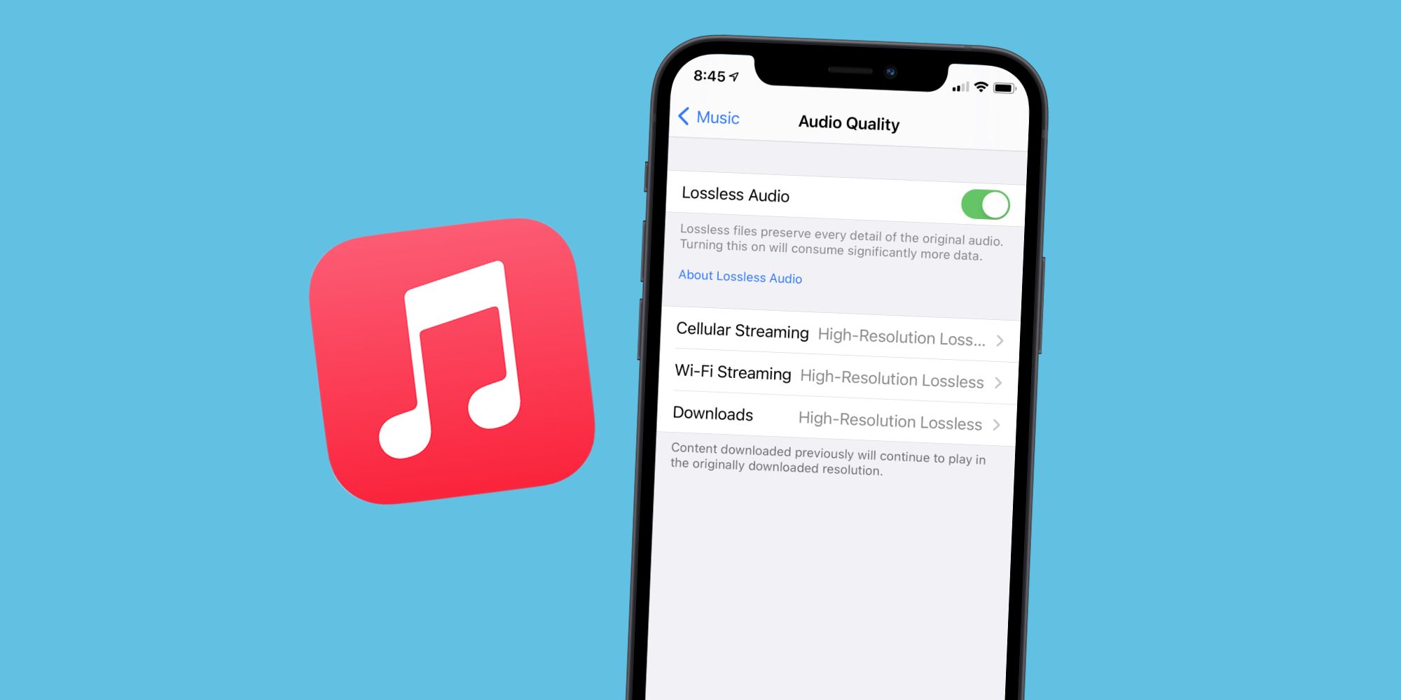 Apple Music Will Offer Lossless Audio Quality