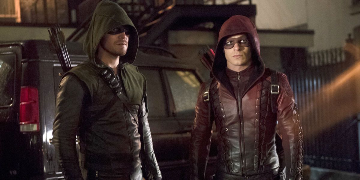 The Green Arrow and Arsenal in Arrow