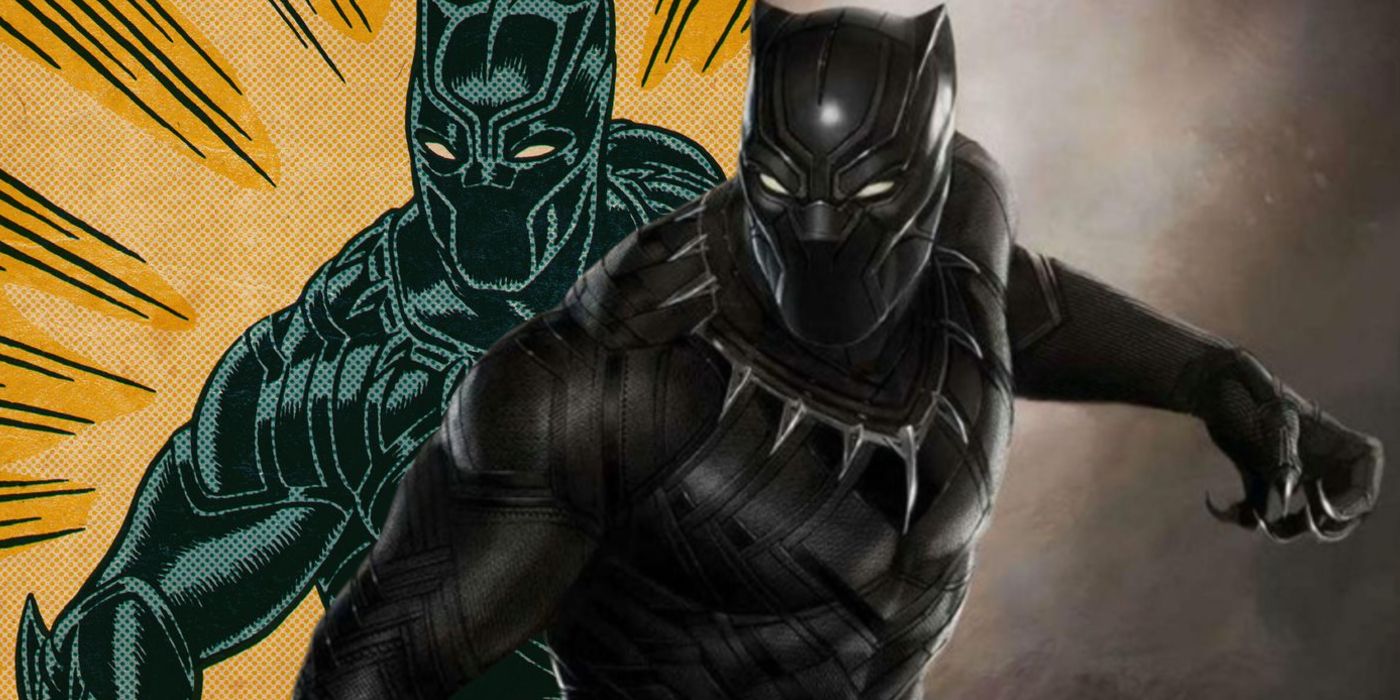 black panther comic and movie