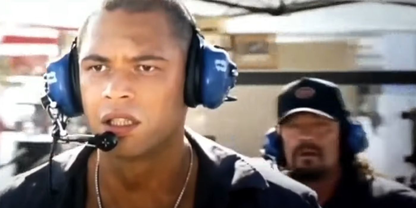 Young Dom Toretto watching a race in F9