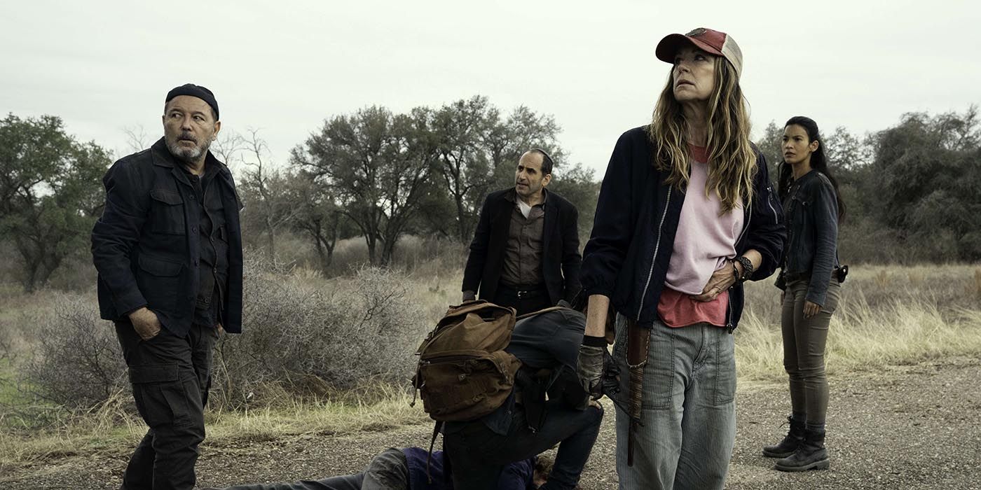 Daniel, June, Luciana, Wes, and Jacob on Fear the Walking Dead