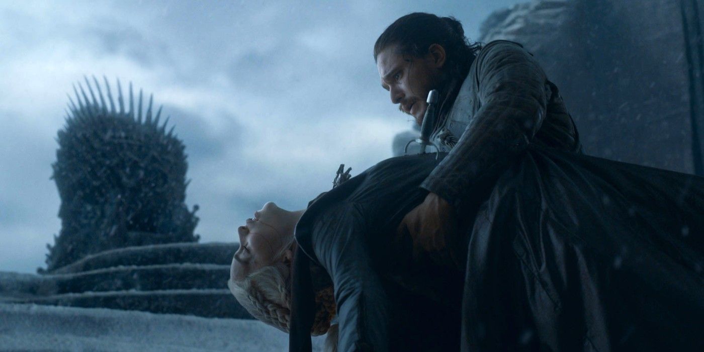 Jon kills Daenerys in the Game of Thrones finale