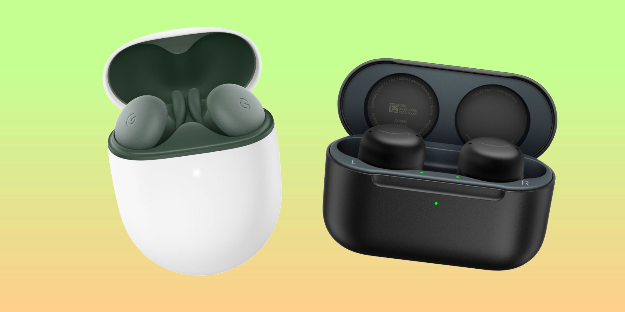 Google Pixel Buds A-Series and Amazon Echo Buds (2nd Gen)