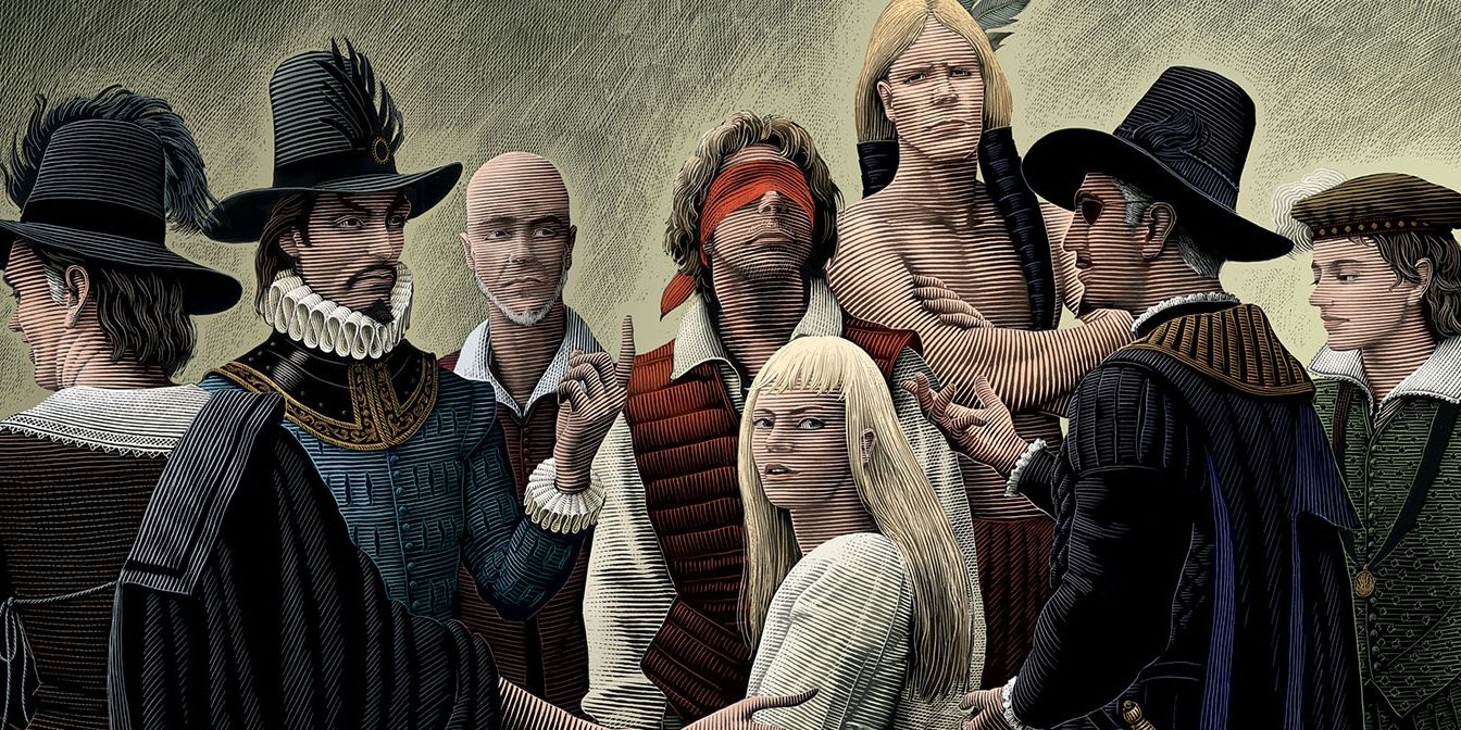 Alternate versions of Marvel comics characters like Daredevil in the pages of Marvel 1602