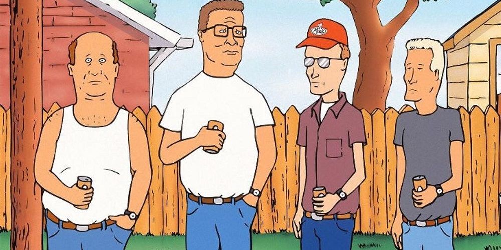 Hank and th gang drink Alamo Beer in King of the Hill