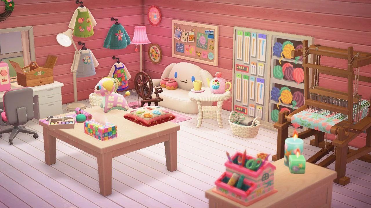 Animal Crossing's Mom Character Gets Her Own Room In Adorable Build