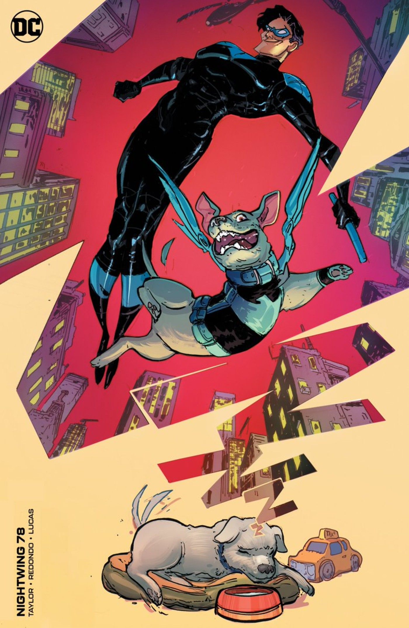 Nightwing Variant Cover Gives His Dog Sidekick Her Own Costume
