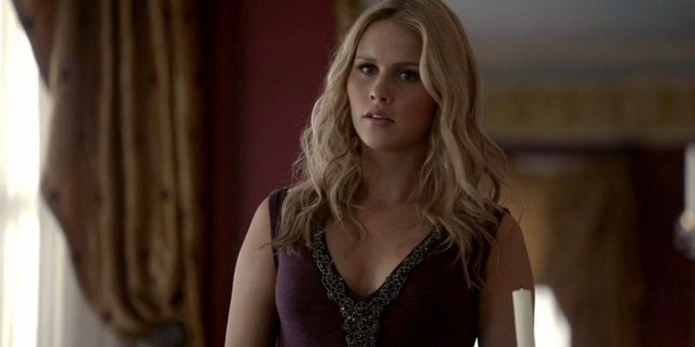 Rebekah looking confused in The Originals