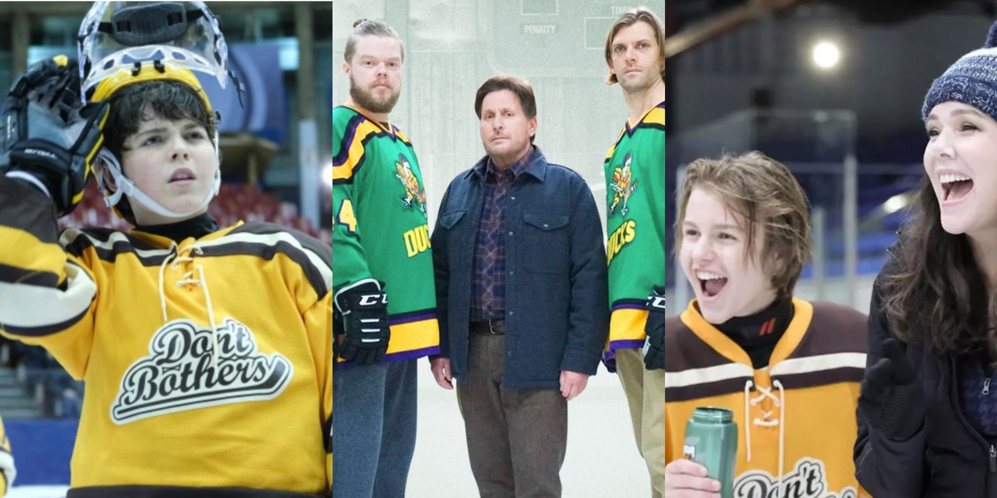 Collage of images from Mighty Ducks Game Changers