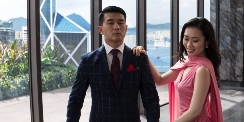 Eddie from Crazy Rich Asians with Eleanor