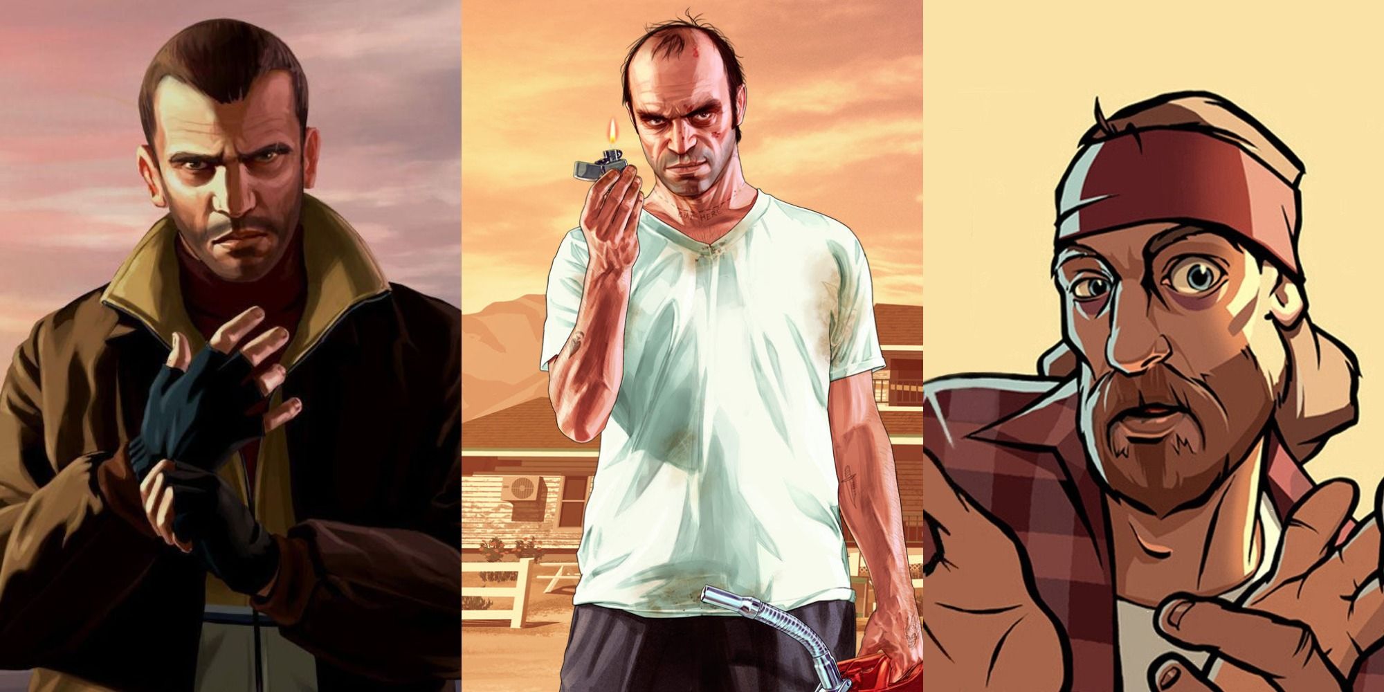 Various characters in Grand Theft Auto featured image