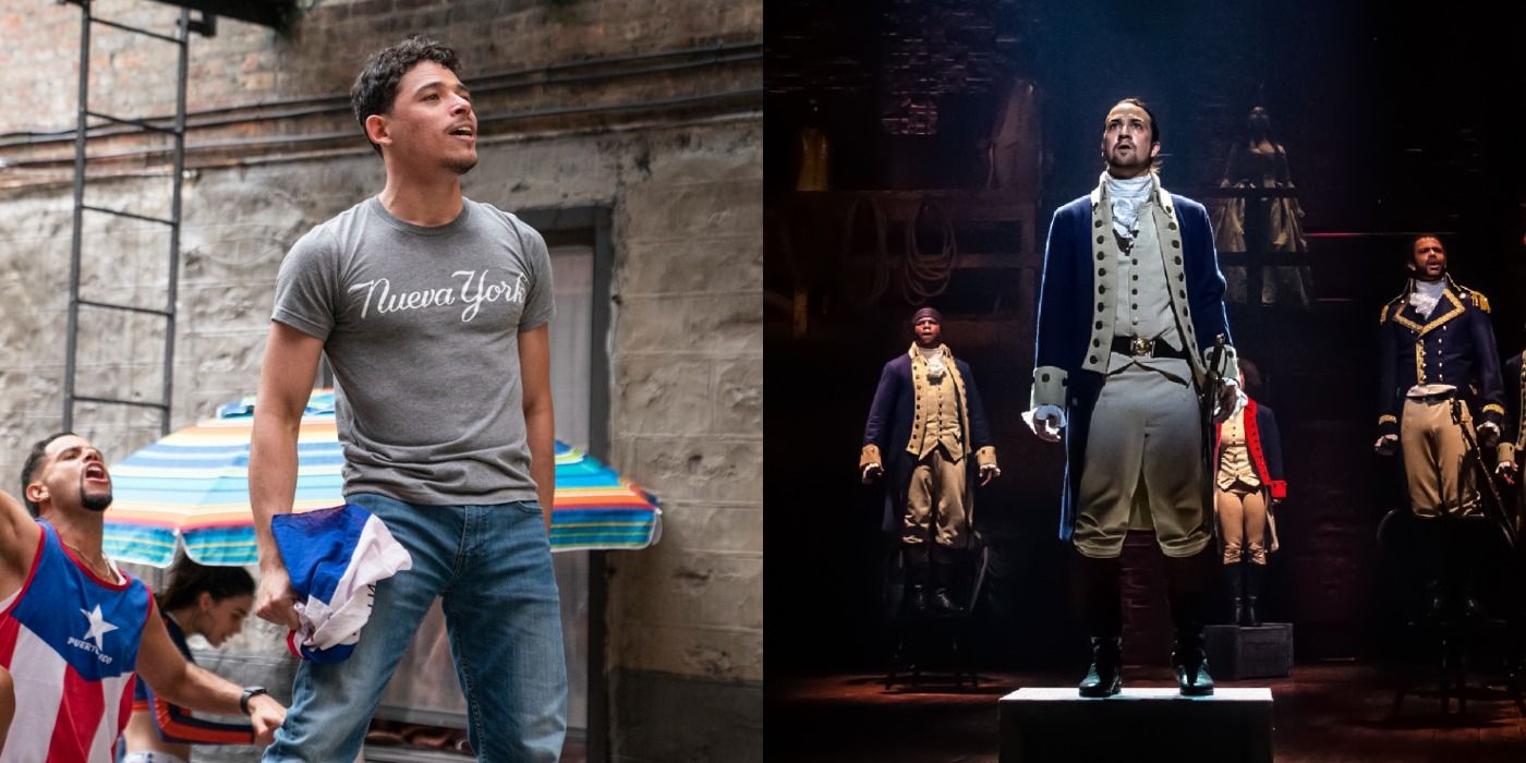 Split image of Usnai In The Heights and Alexander Hamilton in Hamilton