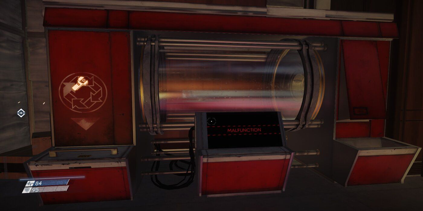 A malfunctioning Recycler in Prey