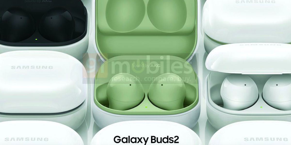 Leaked render of Samsung Galaxy Buds 2