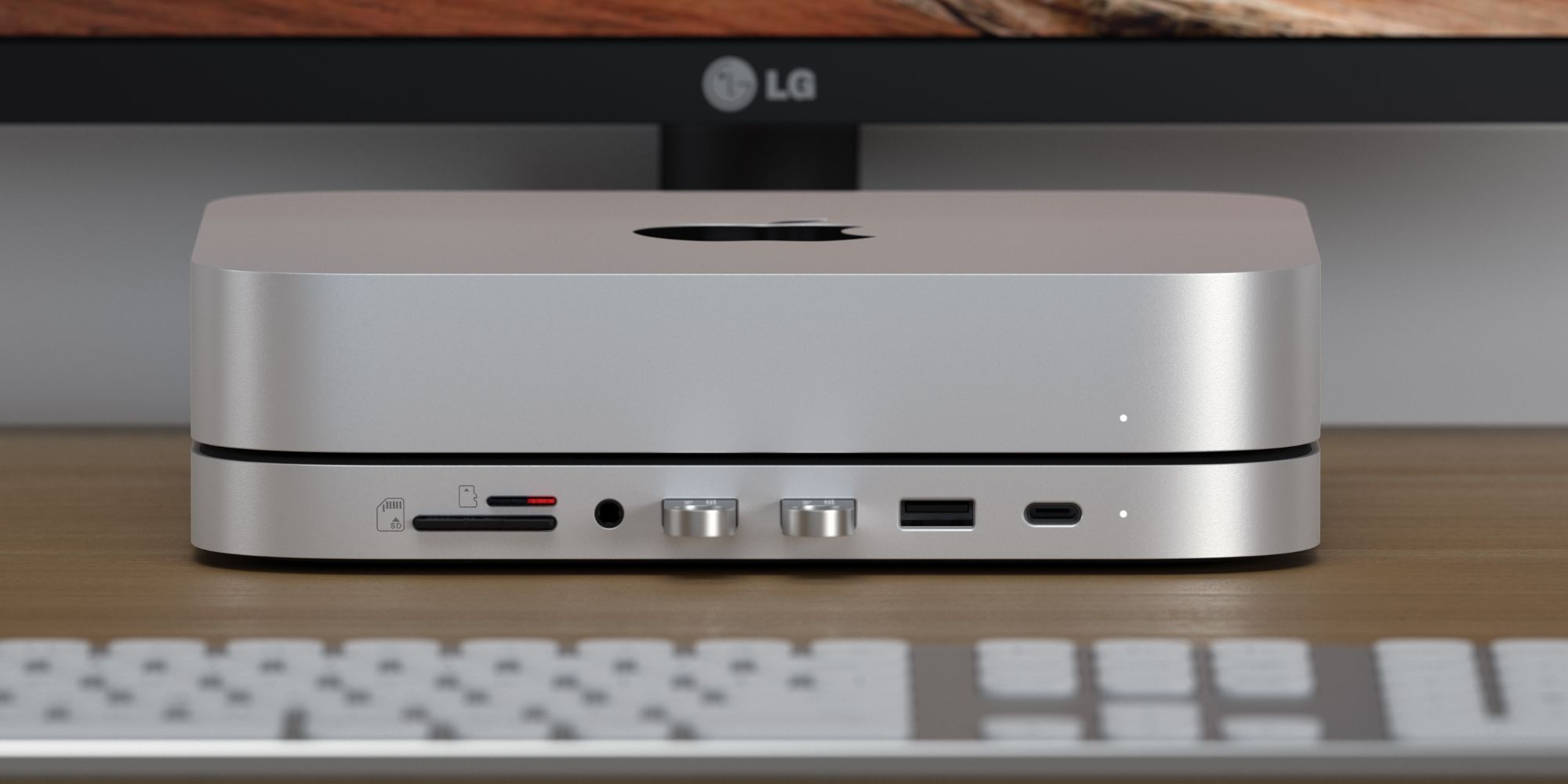 Mac Mini support hub by Satechi