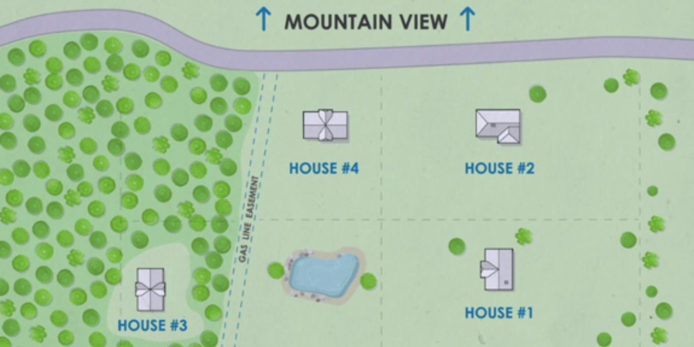 sister wives coyote pass map of the land purchased by the browns