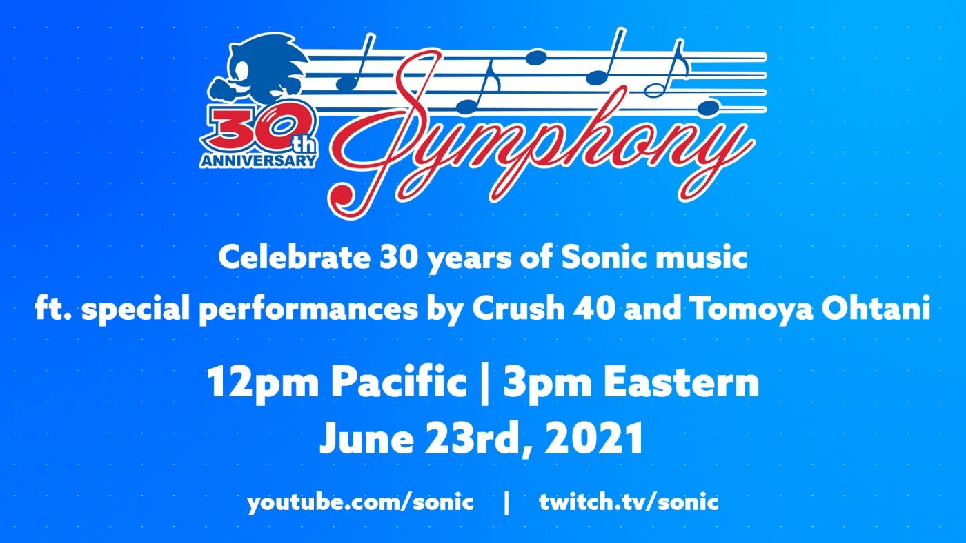 sonic's 30th anniversary symphony event