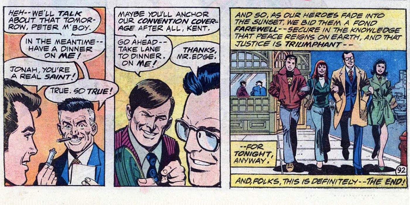 Superman Once Went on A Double Date With Spider-Man