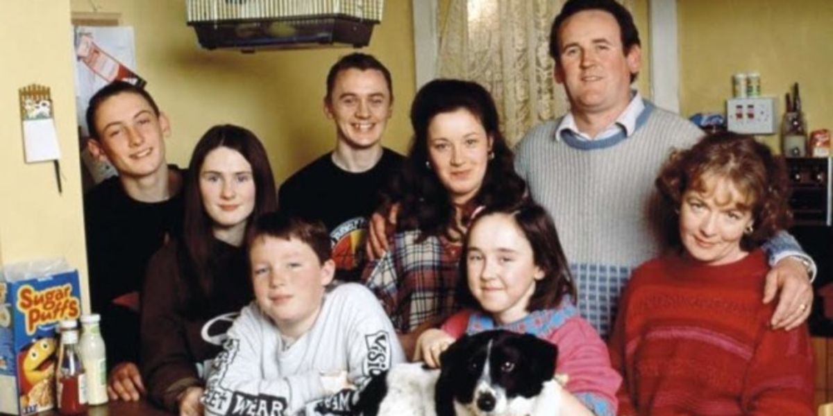 The Curley family in The Snapper (1993)