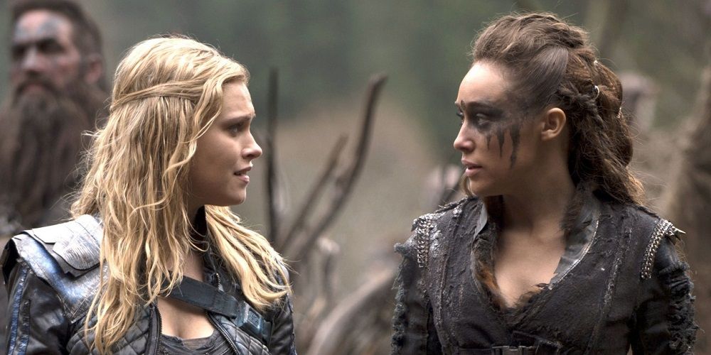 Clarke and Lexa face off in The 100