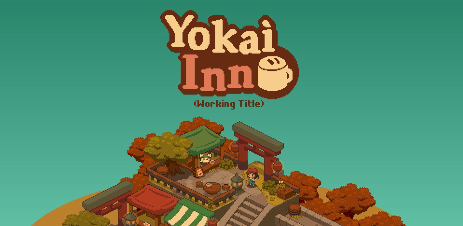 Title card from early development of Yokai Inn