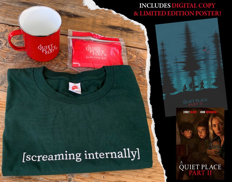 A Quiet Place 2 Giveaway Items