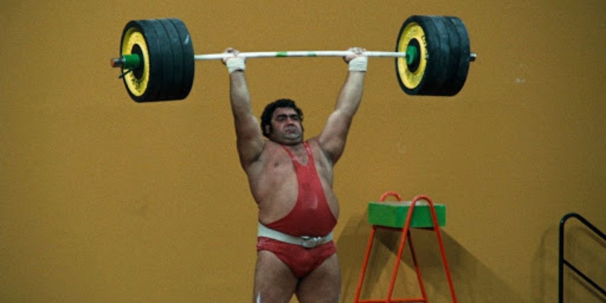 A Weightlifter In Visions Of Eight