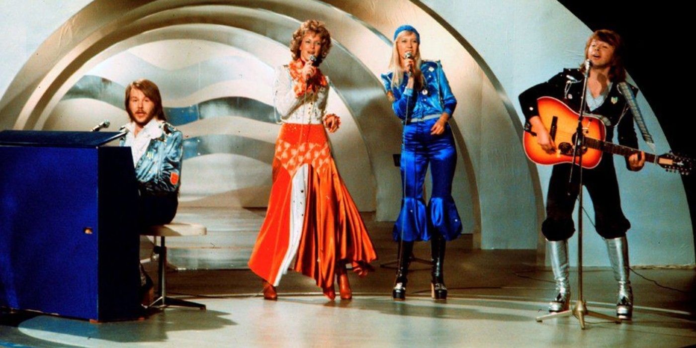 Abba's performance in Eurovision
