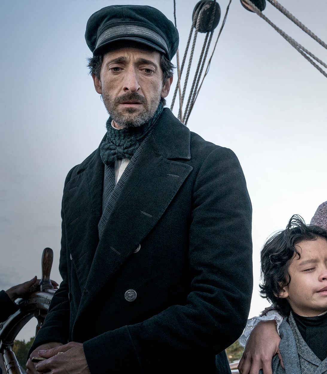 Adrien Brody as Captain Boone in Chapelwaite