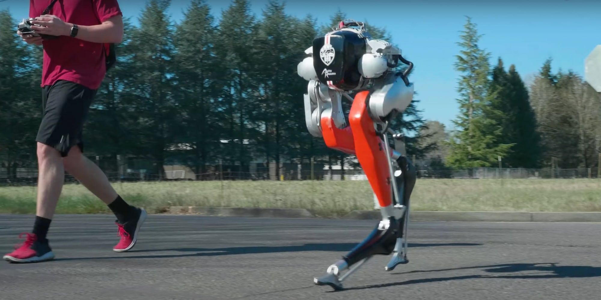 Agility Robotics Cassie Bipedal Robot 5K Run