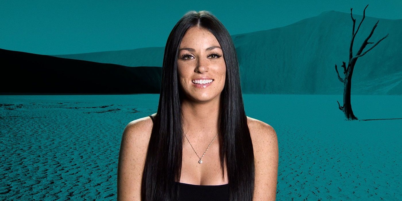Amanda Garcia in a confessional on The Challenge